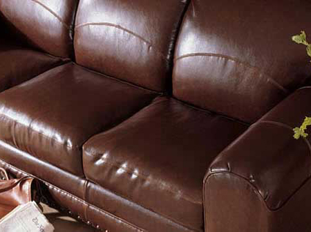 leather sofa
